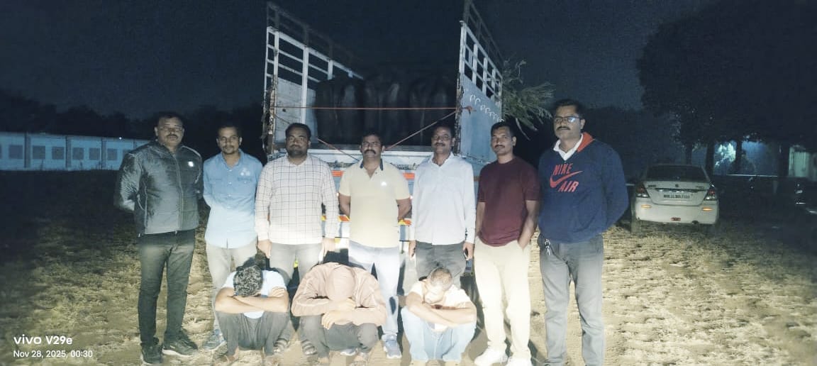 जनावरे चोरणाऱ्या आंतरजिल्हा टोळीच्या धाराशिव जिल्हा गुन्हे शाखेने मस्के आवडल्या