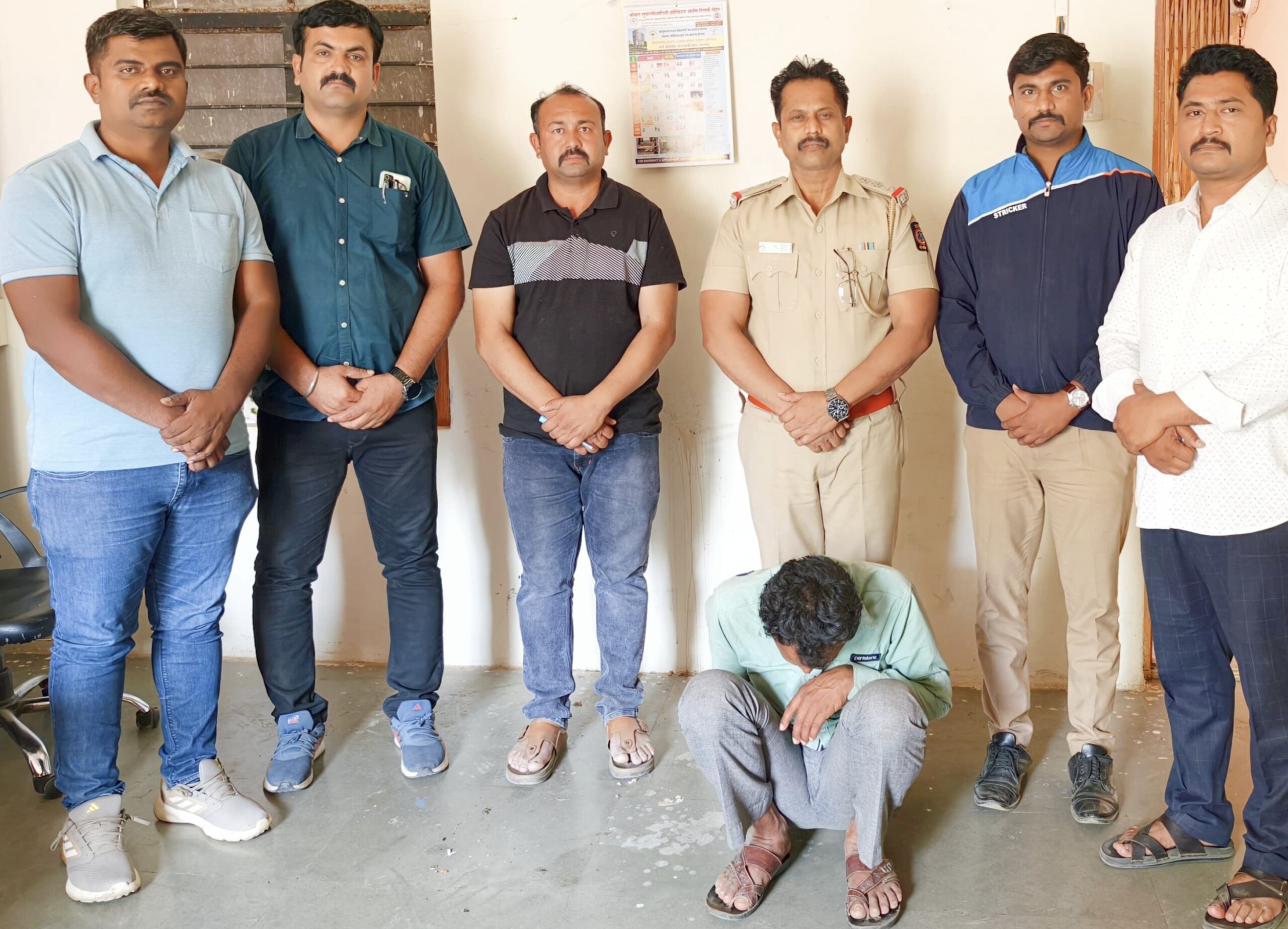 13 महिन्यांच्या चिमुकलीचा चुलत्याकडून खून; 24 तासांत आरोपी तामलवाडी पोलिसांच्या ताब्यात !